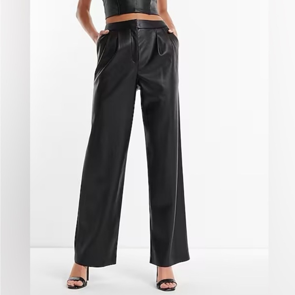 Express Black Wide Leg Women's Pants